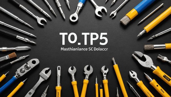 top 5 des outils de maintenance indispensables pour améliorer la gestion et le référencement web